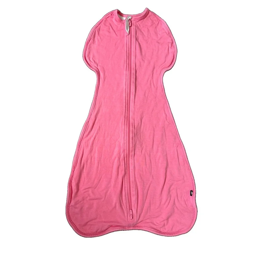 Kyte Baby Swaddle Bag Pink Size XS Bamboo TOG 0.5 Newborn Girls